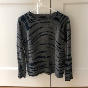 Tie dye cashmere sweater